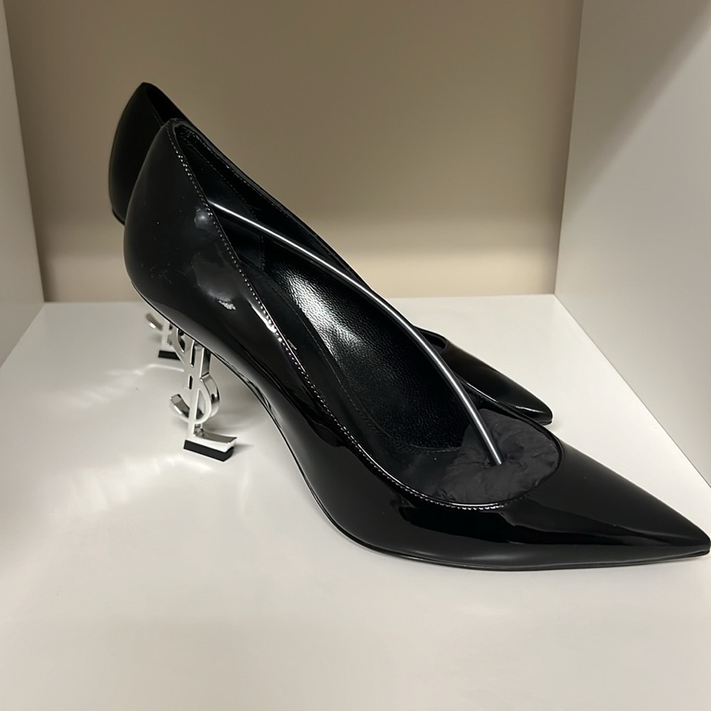 Saint Laurent Opyum Patent Leather Heels